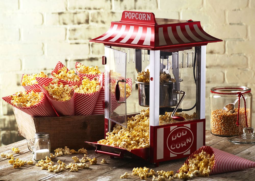 Popcornmaschine – Mit der richtigen Maschine zu perfektem Kinopopcorn